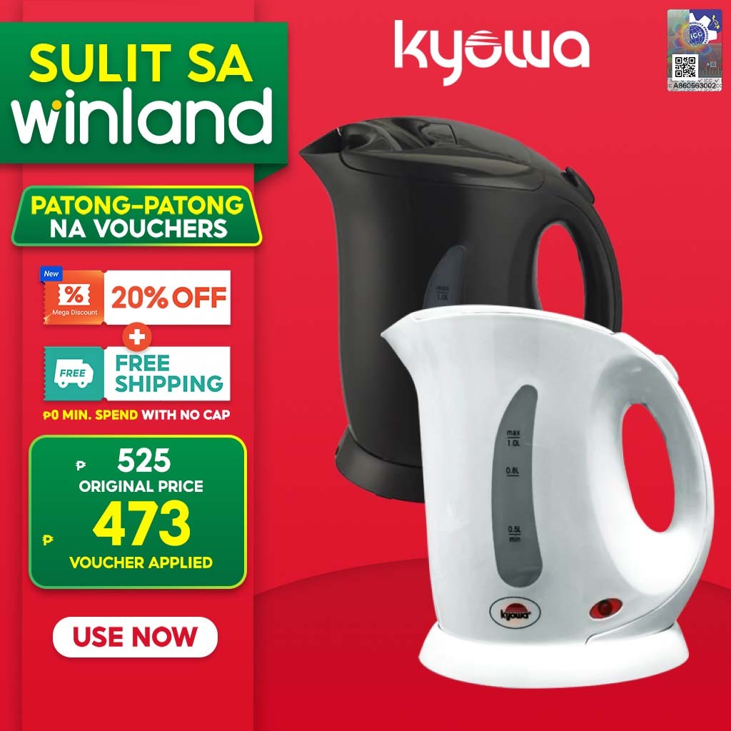 Rapid Boil Boil Kettle From Phone Kyowa By Winland Quick Boil
