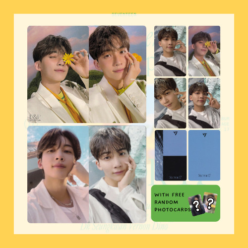 PER PIECE] SEVENTEEN JEONGHAN 4TH ALBUM REPACKAGE SECTOR 17 LOMO