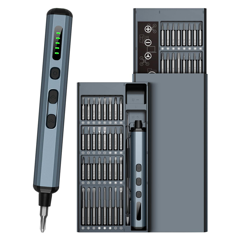 68 in 1 Electric Screwdriver Set 5 Torque Settings Precision Power Tool