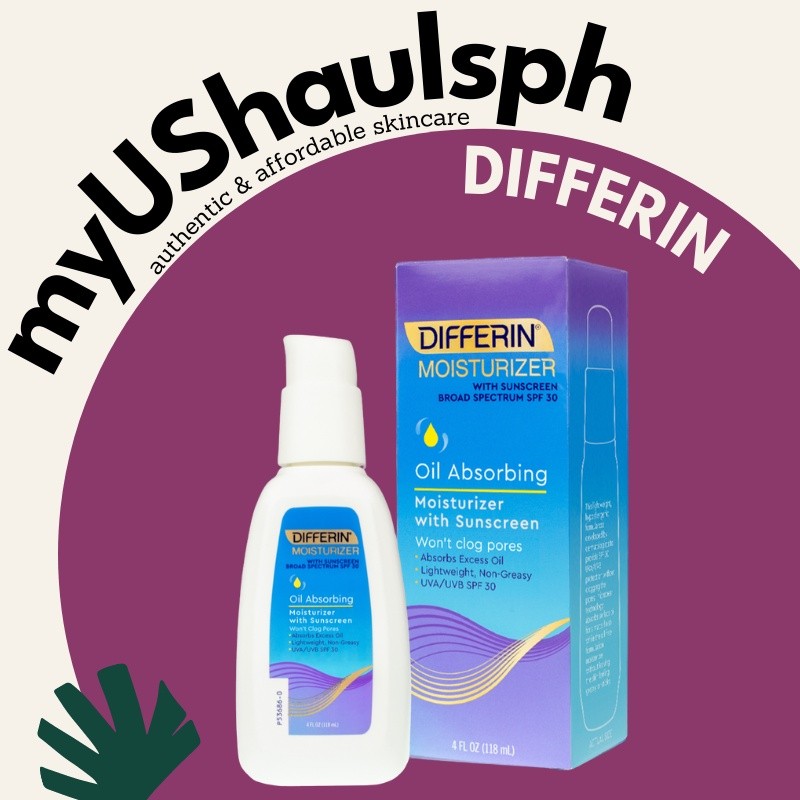 AUTHENTIC DIFFERIN Oil Absorbing Moisturizer with Sunscreen SPF 30 ...