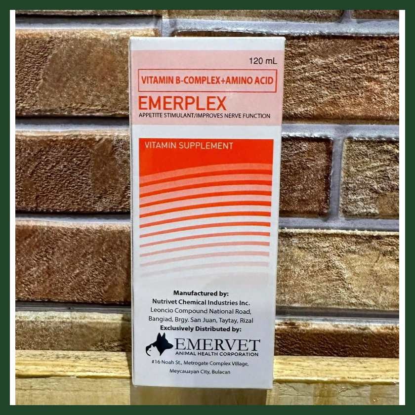 Emerplex}nq!Vitamin{w|Supplement`U;jl`Syrup`e&Y`Dogs&and`M&Cats (120ml ...