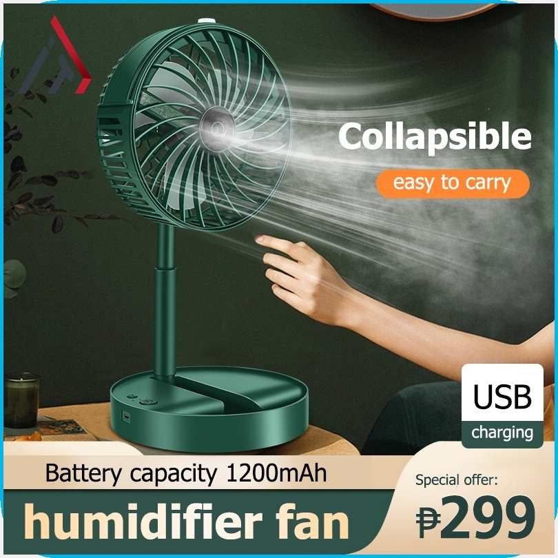Desk)C}Electric>b}Fan)B>Small}e)folding>b}fan)j>with}l)USB>x}charging ...