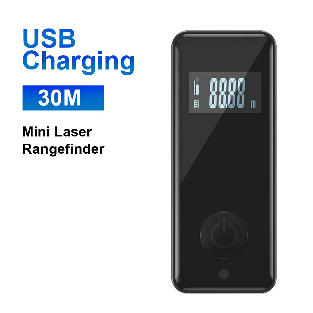 Mini Smart Laser Distance Meter Laser Range Finder Tools USB ...