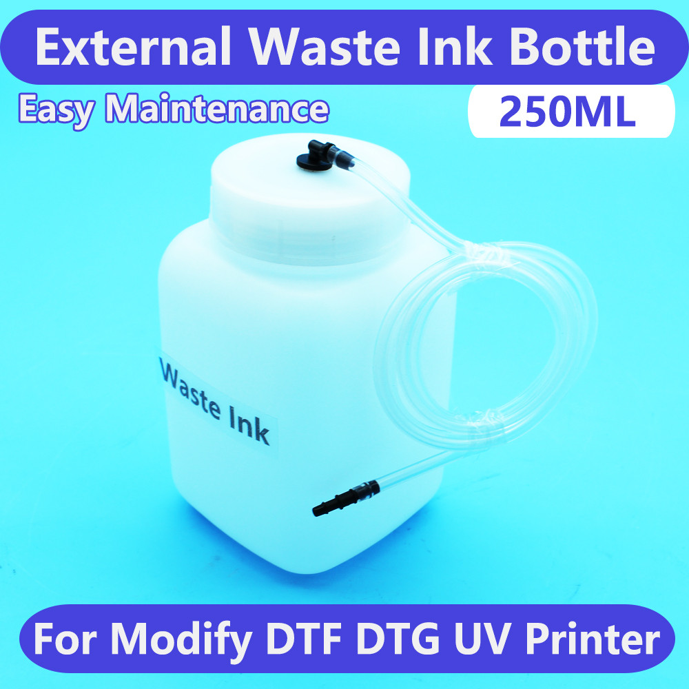 External Waste Ink Bottle Tank For DTF DTG UV Modify Printer Conversion ...