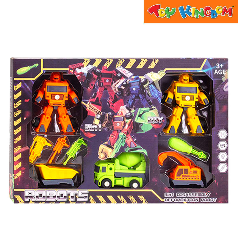 Engineering Robot 3in1 Action Figure | Shopee Philippines
