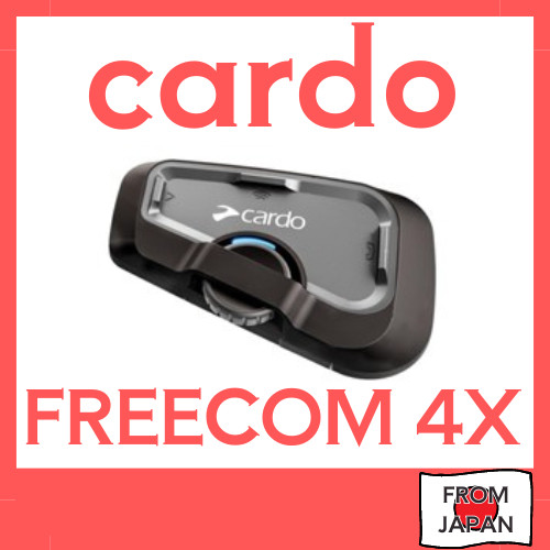 CARDO Freecom 4X Single Intercom Communication System Single Pack Bluetooth Headset Helmet Intercom Motorcycle Shoei Kyt I.56537868