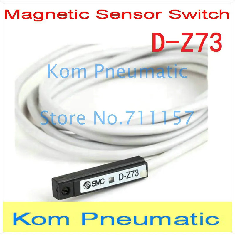 SMC Type D-Z73 Air Pneumatic Cylinder Magnetic Reed Switch With ...