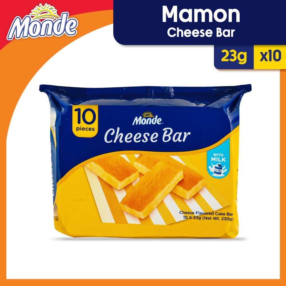 Monde Cheese Bar 23g x 10 | Shopee Philippines