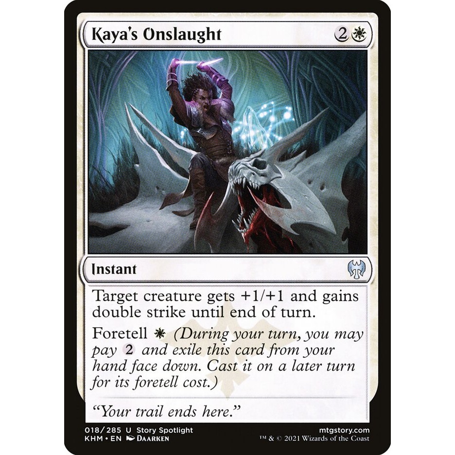 Kaya's Onslaught Kaldheim KHM MTG Magic the Gathering | Shopee Philippines