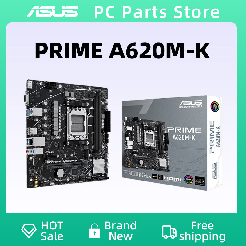 ASUS PRIME A620M-K/CSM Micro-ATX Motherboard – PC Express - View #4
