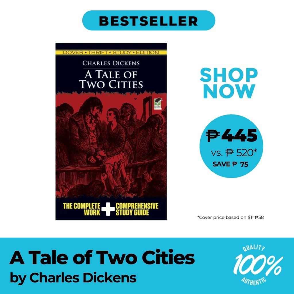 A Tale Of Two Cities Thrift Study Edition By Charles Dickens - Trade ...