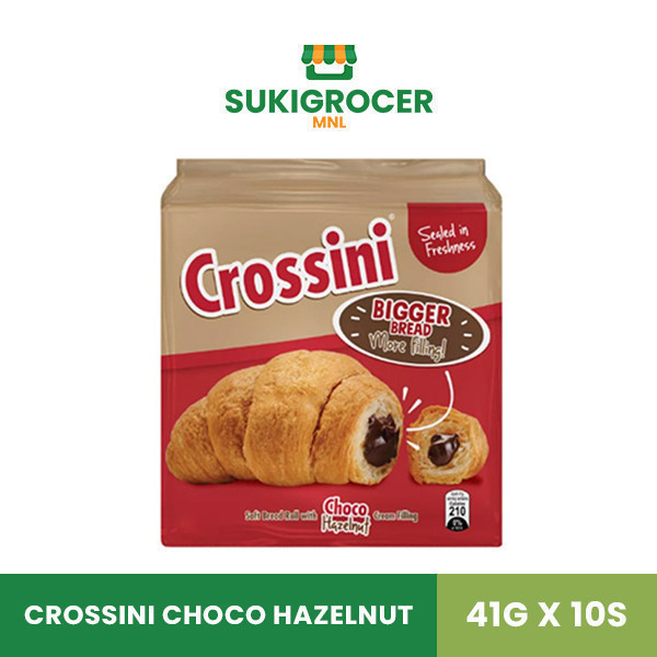 Crossini Choco Hazelnut 41G x 10 | Shopee Philippines