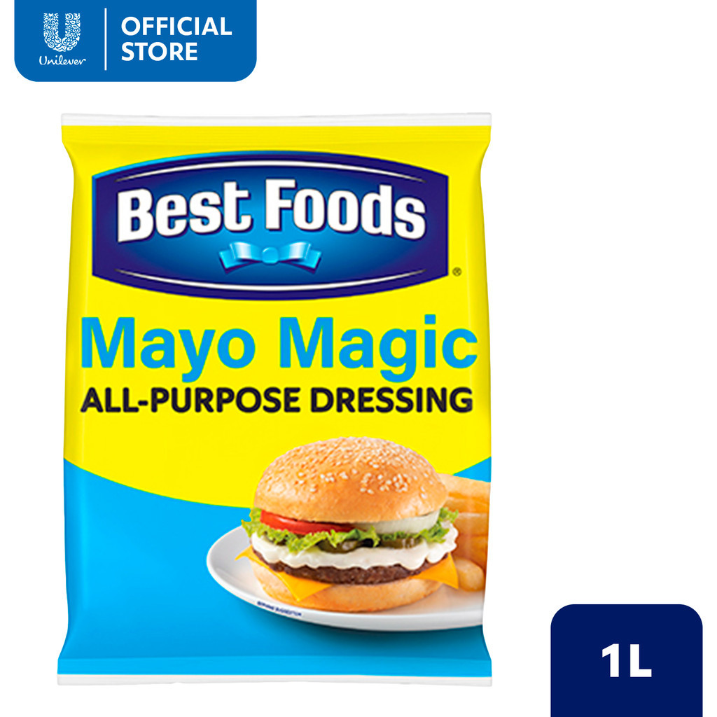 Best Foods Mayo Magic All Purpose Dressing 1L | Shopee Philippines