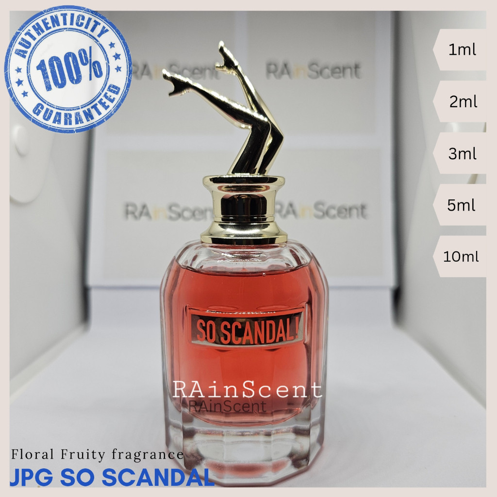 PERFUME DECANT SO SCANDAL edp JPG 1ml 2ml 3ml 5ml 10ml