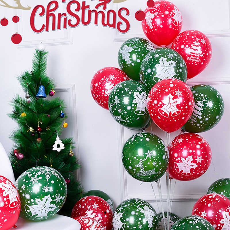 Colorful Elves Red Balloons 12 Inch 100Pcs Red Helium Latex Party Balloon Decorations
