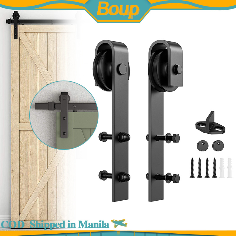 1Pair Sliding Barn Door Hardware Roller Set Sliding Barn Door Hanger