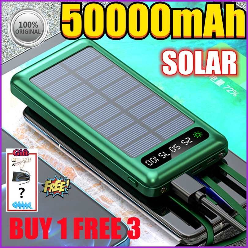100'E;ORIGINAL^gY50000mAh.oO=power=I)Bank>E}Solar)J>Powerbank}W)with