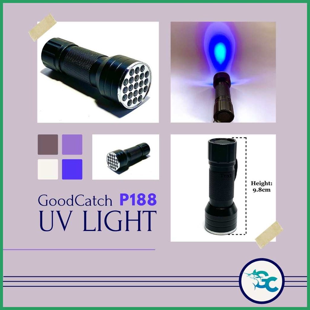 UV%H*LED*NA~Flashlight*TV@GoodCatch@yv+DZ@ag+ | Shopee Philippines