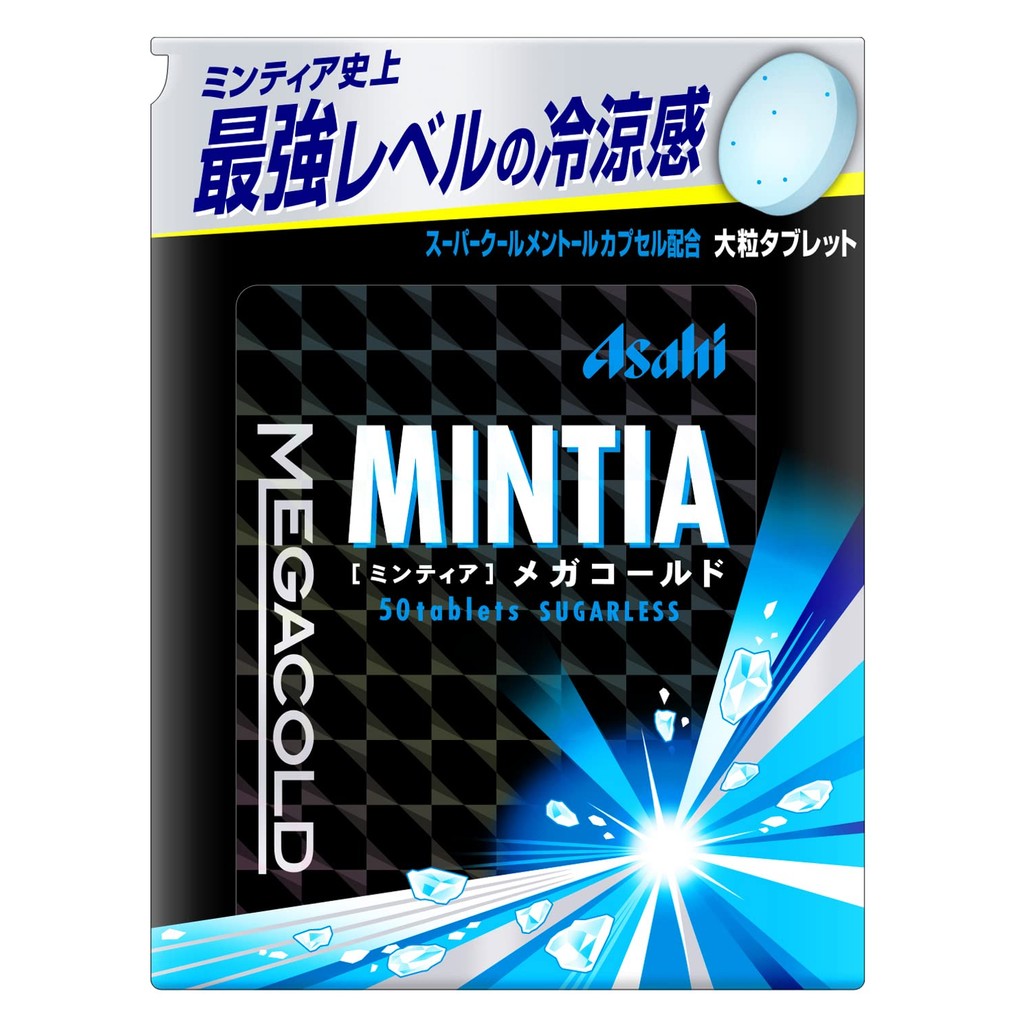 Asahi Group Foods Mintia Mega Cold 50 tablets x 4 pieces 【Direct from ...