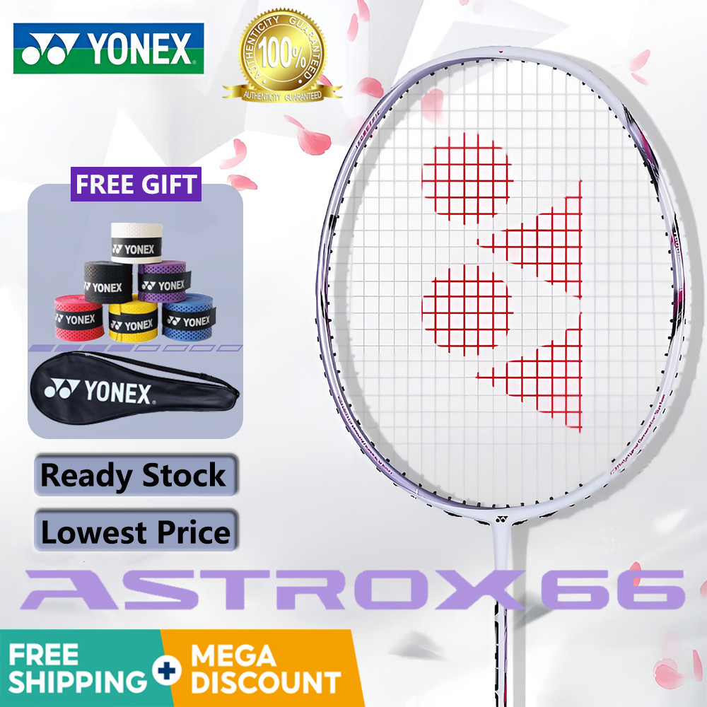 YONEX ASTROX 66 Original Full Carbon Fiber Single Badminton Racket with ...