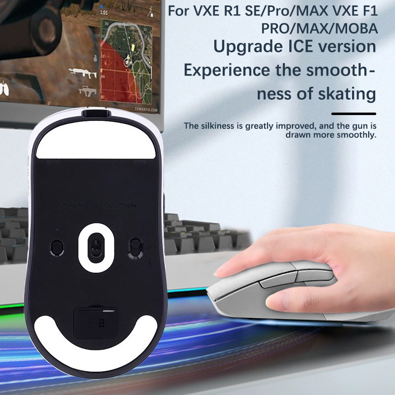 Mouse Skates For Dragonfly-VGN VXE R1 PRO MAX SE Brake Control Speed ...