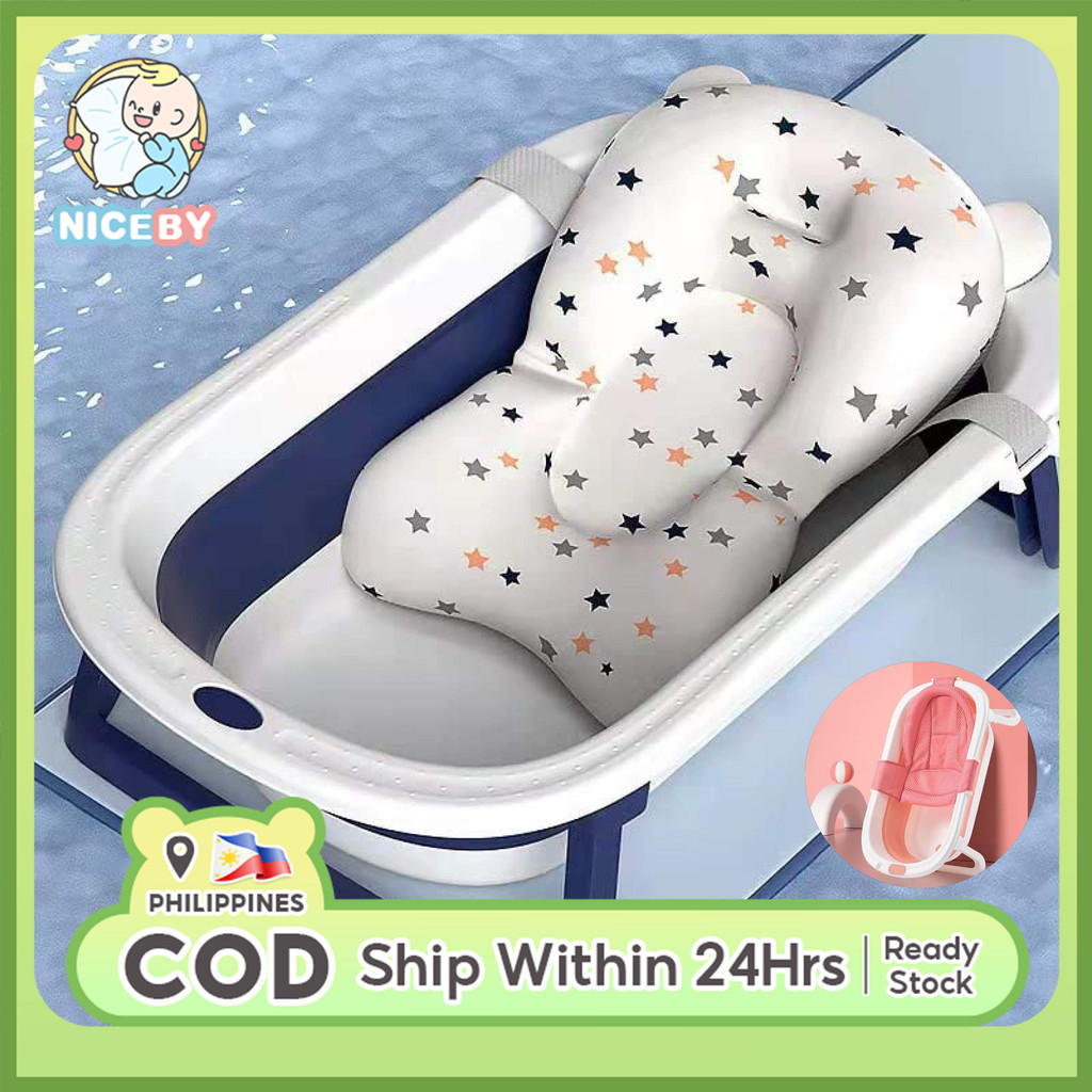 05 years Newborn Bath Tub For Baby With Seat Cushion Infant Bathtub