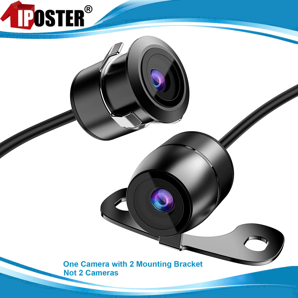 ☾iPoster Flush Mount / Hang Mount Car Front/Rear View Camera Backup ...