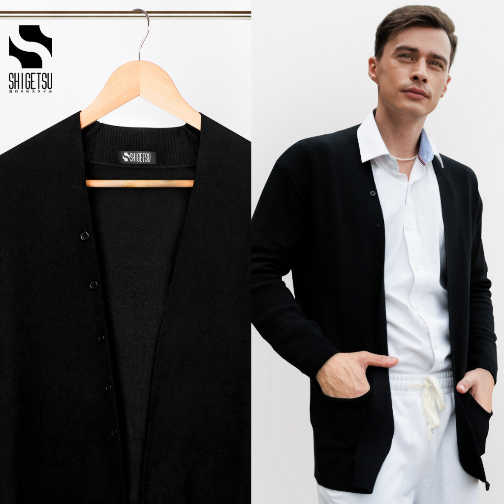 Shigetsu Shimonoseki Office Cardigan Collection For Men Shopee Philippines