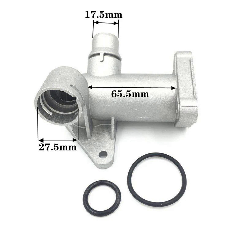 TOM AUTO PARTS Coolant Hose Outlet Flange – Fits VW Audi 1.8L Turbo (058 121 132 / 902-886)