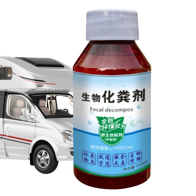 RV Waste Water Digester Tank Unclogger Liquid Portable RV Toilet ...