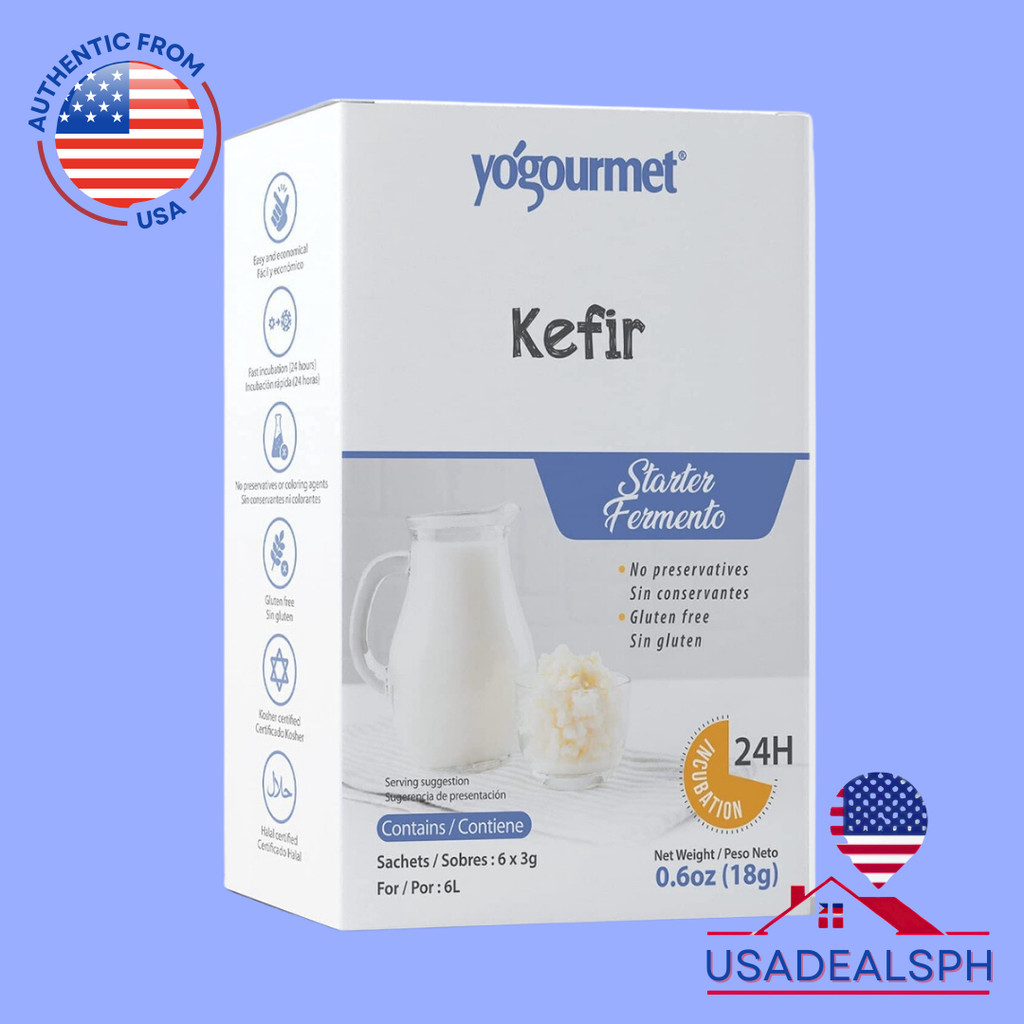 Yogourmet Freeze Dried Kefir Starter 0.6 Ounce box | Shopee Philippines