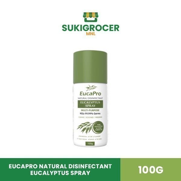 Eucapro Natural Disinfectant Eucalyptus Spray 100g | Shopee Philippines