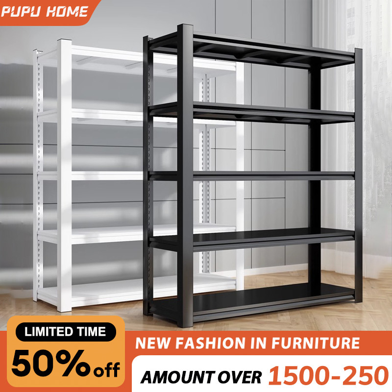 Metal Rack 5/6Layer Steel Rack Adjustable Rack Organizer Stainless ...
