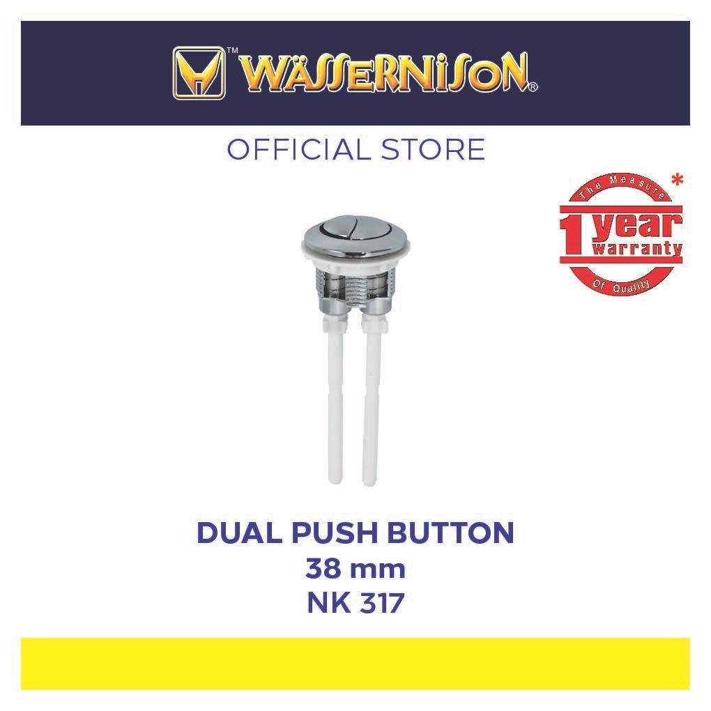 Wassernison Dual Push Button (38Mm) | Shopee Philippines