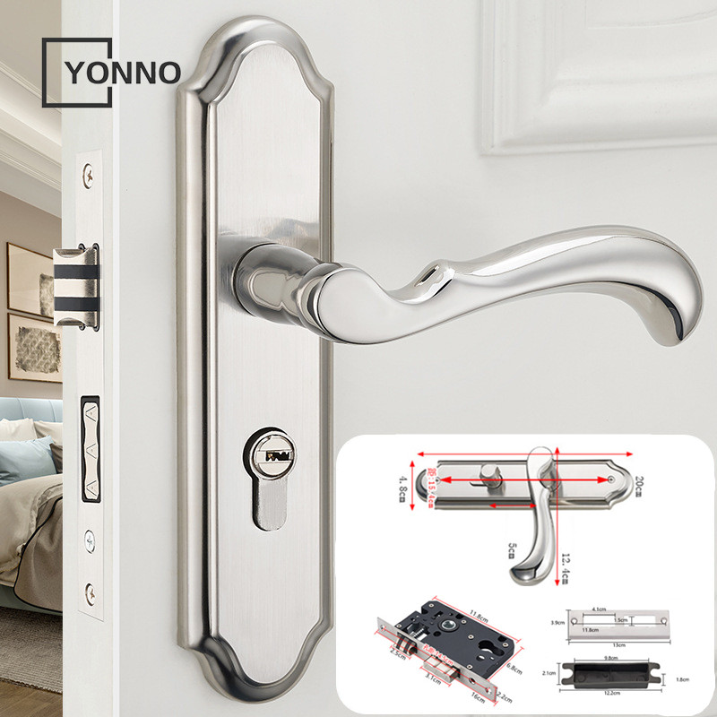 [Ready stock+COD]YONNO aluminum door lock for door inside double lock ...