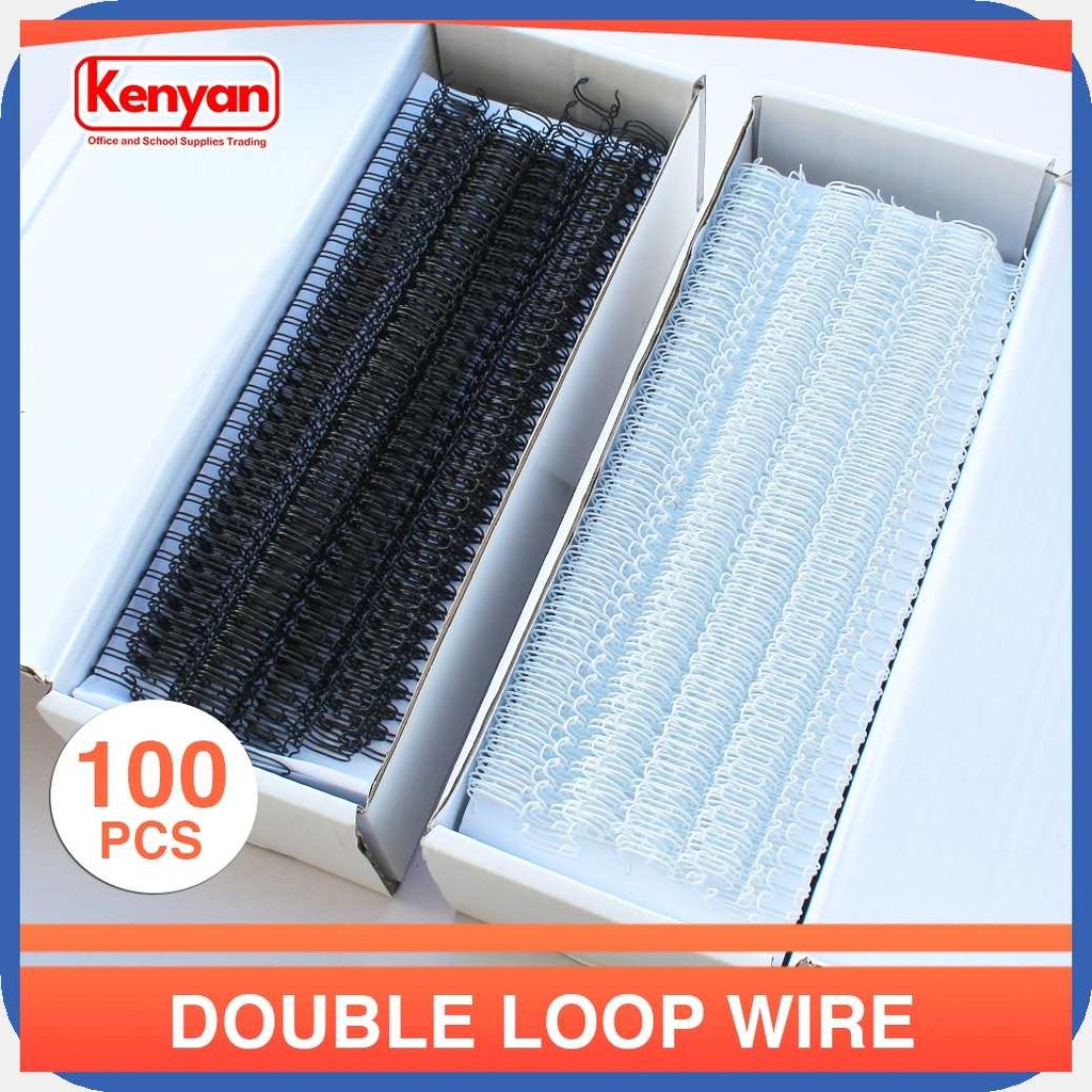 100pcs/TCA4^oFSize/vP^DoubleL/Loop^RWire/z^(7.9mm,G/12.7mm,^w14