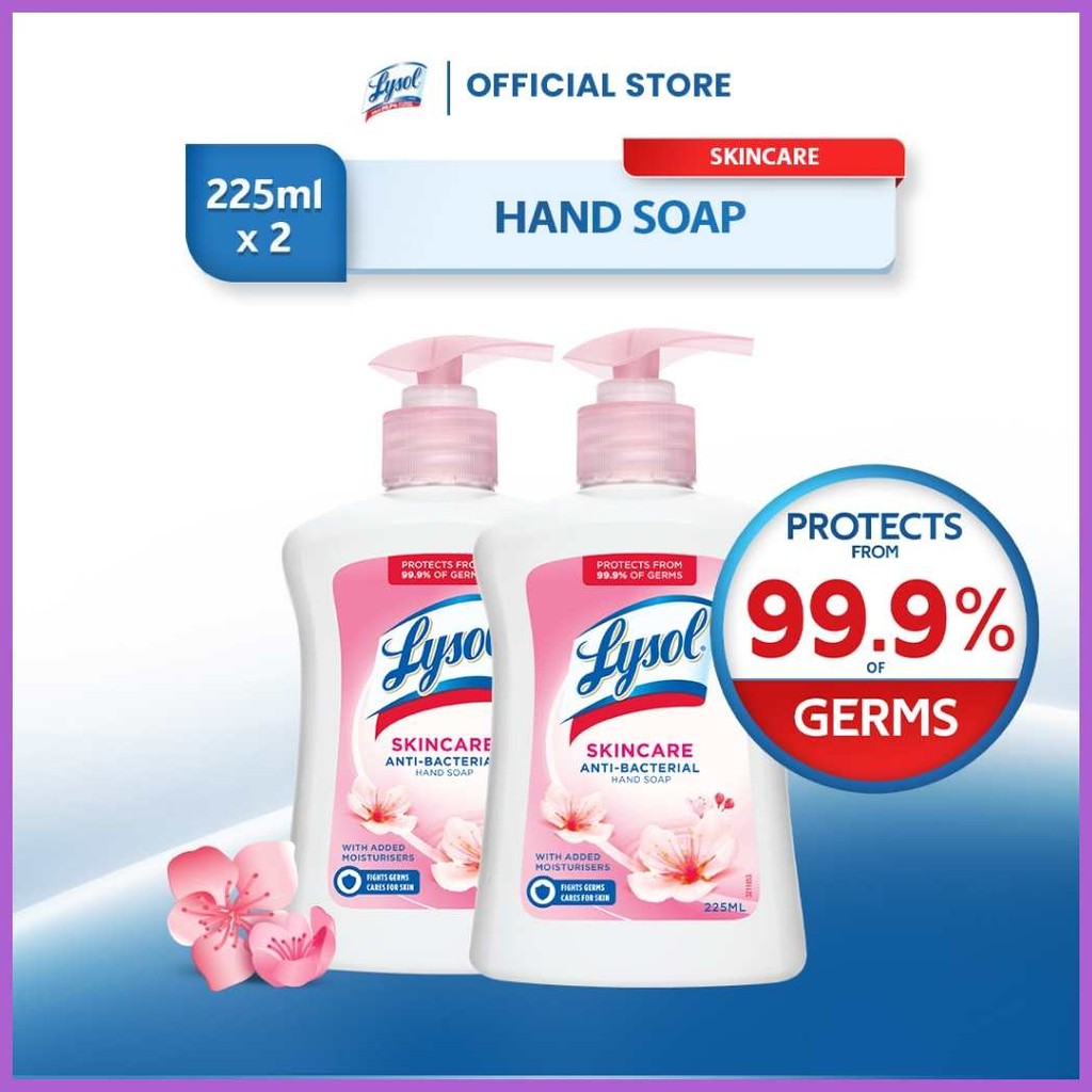 Lysol?s/Antibacterial[L(Hand&fr`n&Soap&Skincare`Hb&Z`TwinNPack