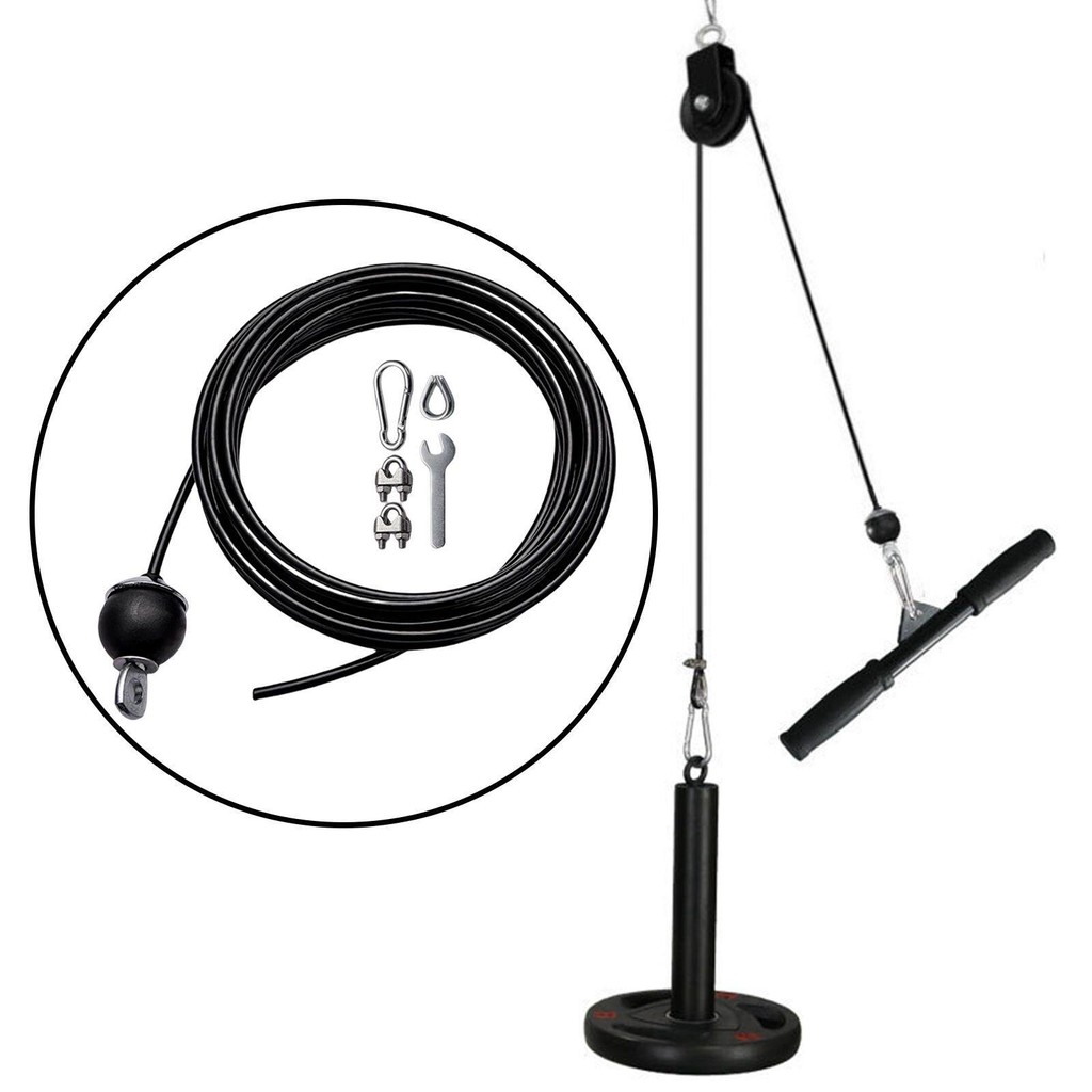 Moon Afterglow Steel Wire Rope String Dia 5M Exercise Home Gym Cord ...