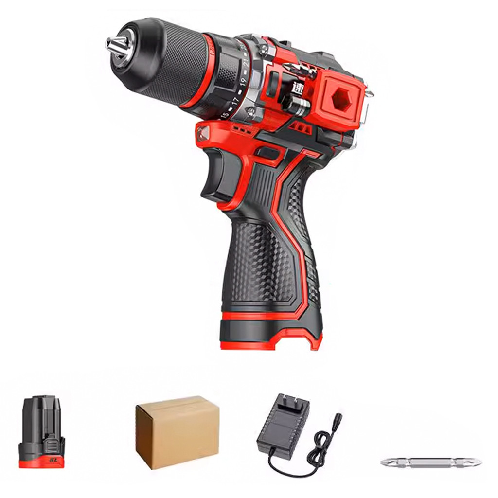 Brushless Electric Drill Tapping Cordless Impact Drill Metal Ratchet ...