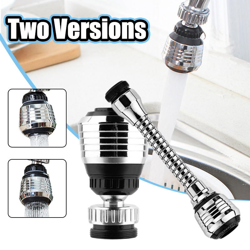Tap Aerator Diffuser Water Saver Lengthened 360Degree Rotating Faucets ...