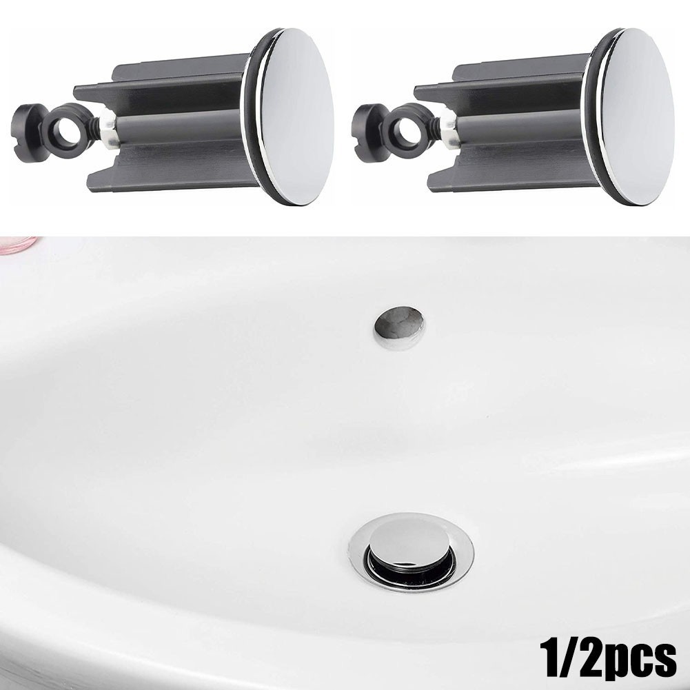 Wash Basin Drain Plug Universal Sink Plug Bathroom 40mm PopUp Plug