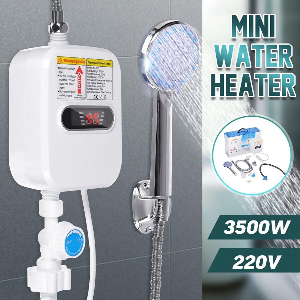JY018B, Electric Tankless Mini Instant Hot Water Heater Kitchen Faucet