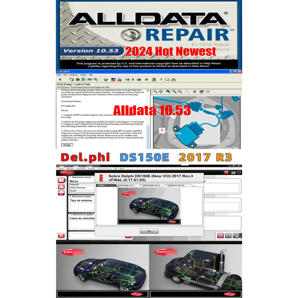 】2024 Newest Delphis 2017.R3 with Keygen for Delphi DS150E Diagnostic ...