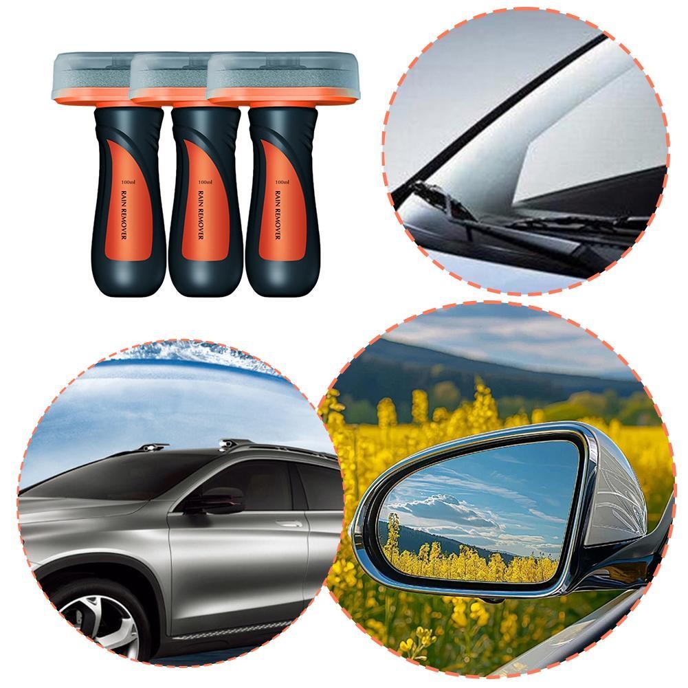 Car Glass Oil Film Remover Cleaner Windshield Rear View Mirror Rain ...
