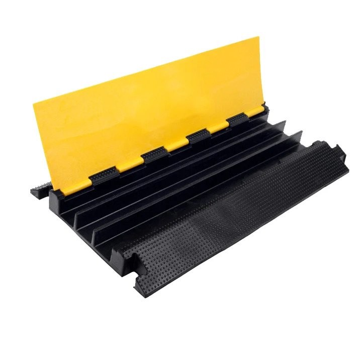 93cm/930mm Dual Color Rubber 3 Channel Cable Protector Speed Humps ...