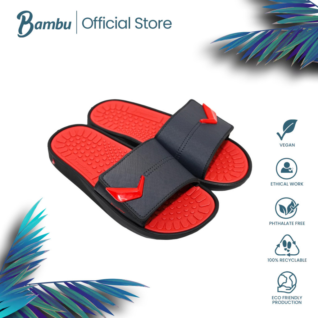 Rider Infinity Fuse Slide Black Red Men's Slides | Shopee Philippines