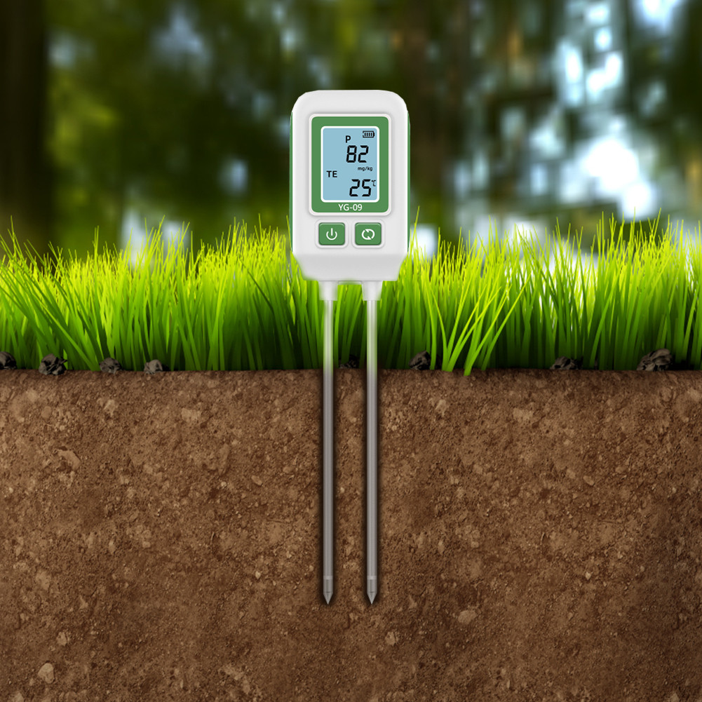 Soil NPK Analyser Meter 0-1999mg/kg Dual Needle Fertility Tester ...