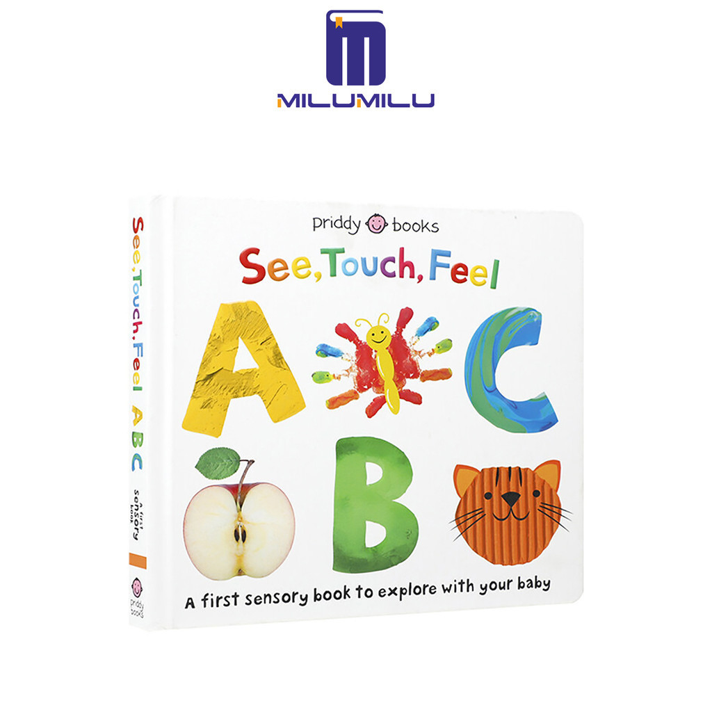 milu See Touch Feel ABC Board Book Touch Book Children's seetouchfeel ...