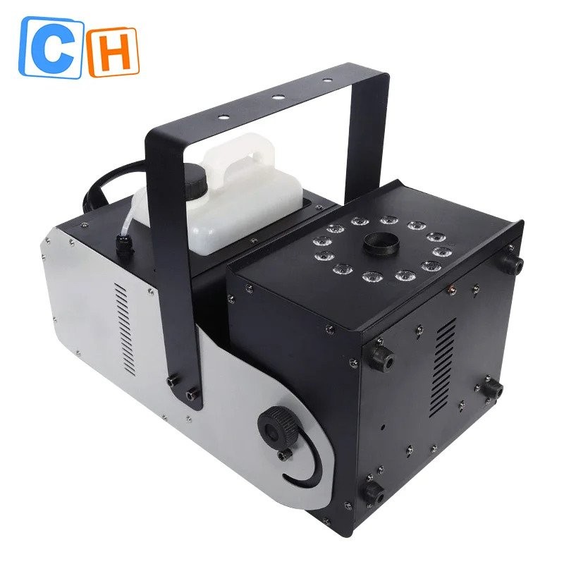 TCFUNDY Low Lying Fog Machine, 1500W Ground Fog Machine