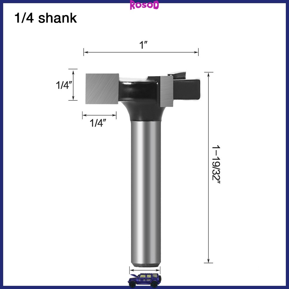[prosody1] Durable 1/4 Inch Shank CNC Spoilboard Surfacing Router Bit ...